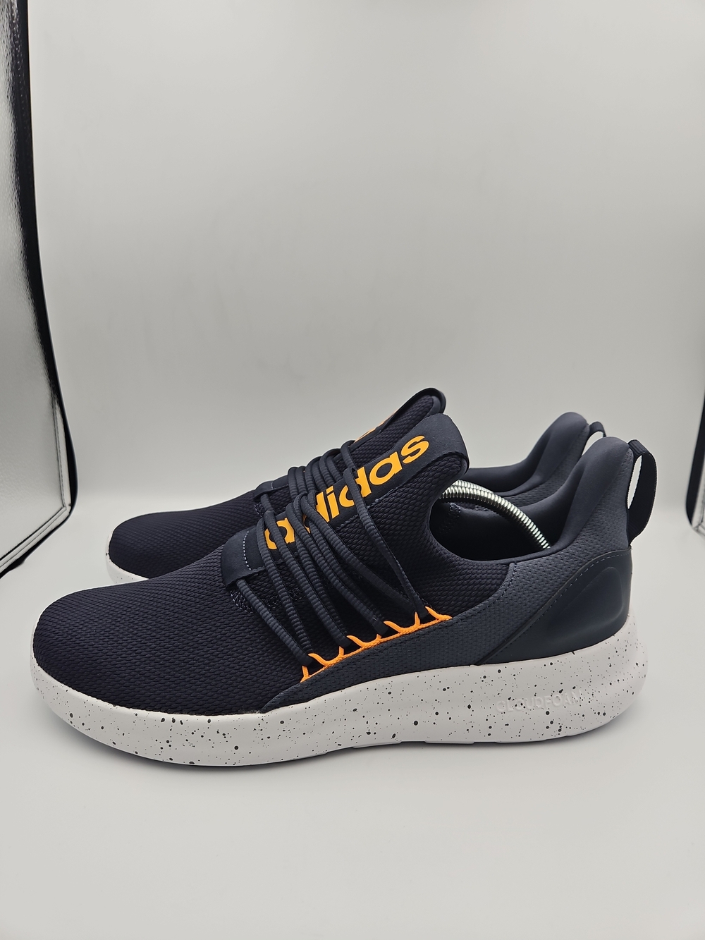 Adidas Men’s Navy Athletic Swim-Inspired Sneakers